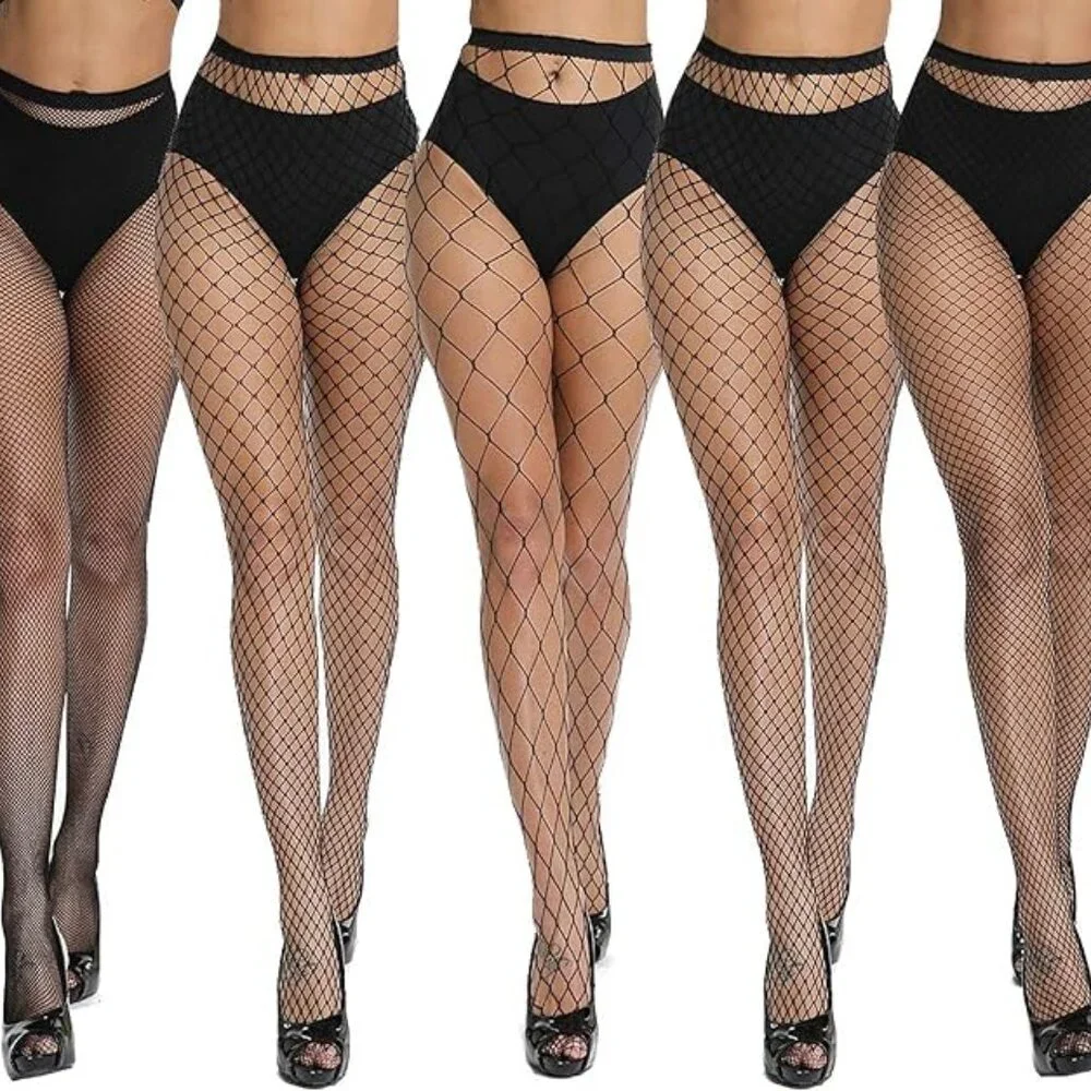Fishnet Stockings, High Waist Tights for Women,  Fishnets‎ Part